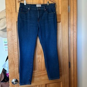 Everlane Skinny 32 Ankle Dark Blue Jeans